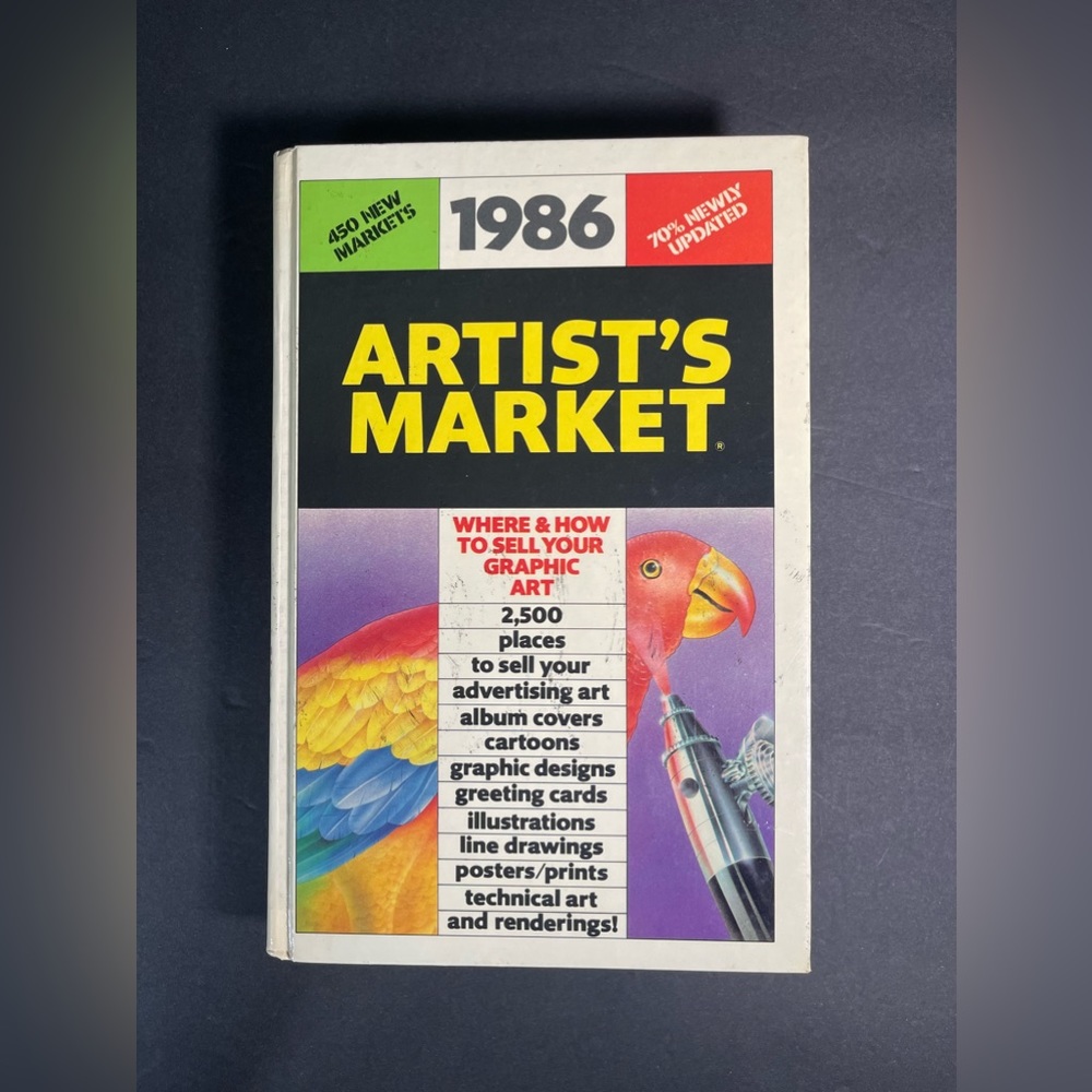 1986 Artist's Market, Martin-Hoffman (writers digest books) Hardcover